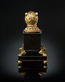 Finial from the Throne of Tipu Sultan, Gold; inlaid with diamonds, rubies, and emeralds; lac core